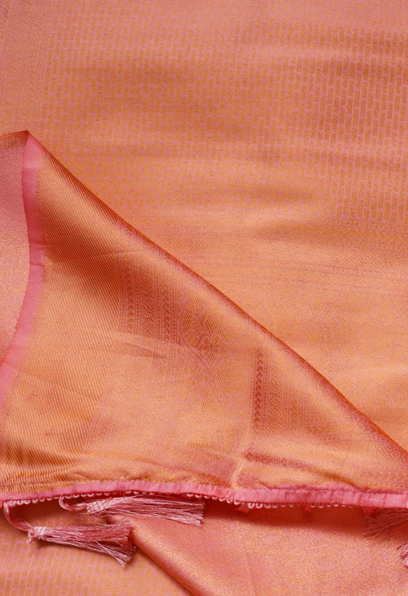 Online Shopping for Pink  Banarasi Silk Saree with Banarasi /Brocade from Uttar Pradesh at Unnatisilks.com India
