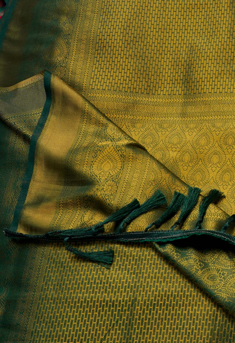 Green  Banarasi Silk Saree