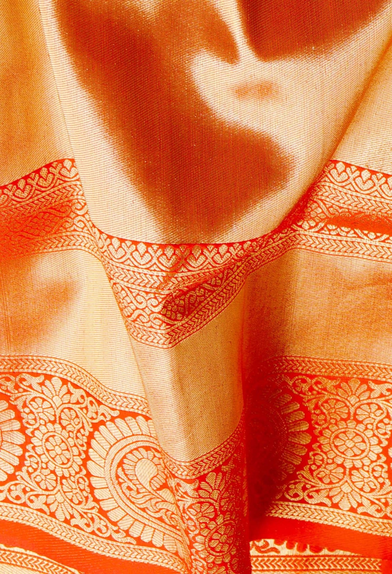 Red  Banarasi Silk Saree-UNM62186