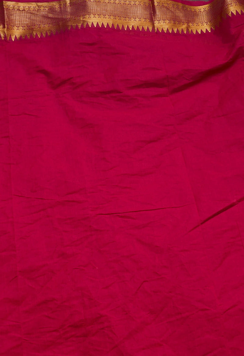 Online Shopping for Pink Pure Handloom Mangalgiri Cotton Saree with Weaving from Andhra Pradesh at Unnatisilks.com India
