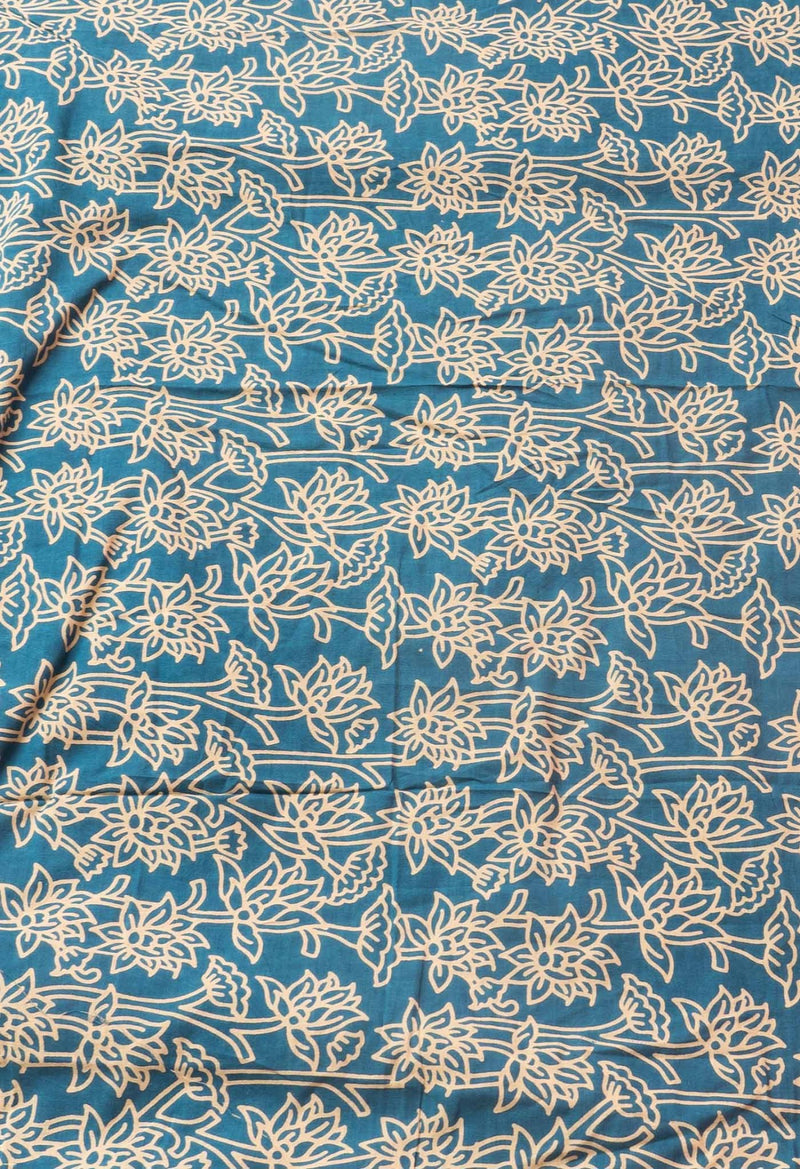 Online Shopping for Rust Orange Pure Mulmul Soft Cotton Saree with Ajrakh from Rajasthan at Unnatisilks.com India

