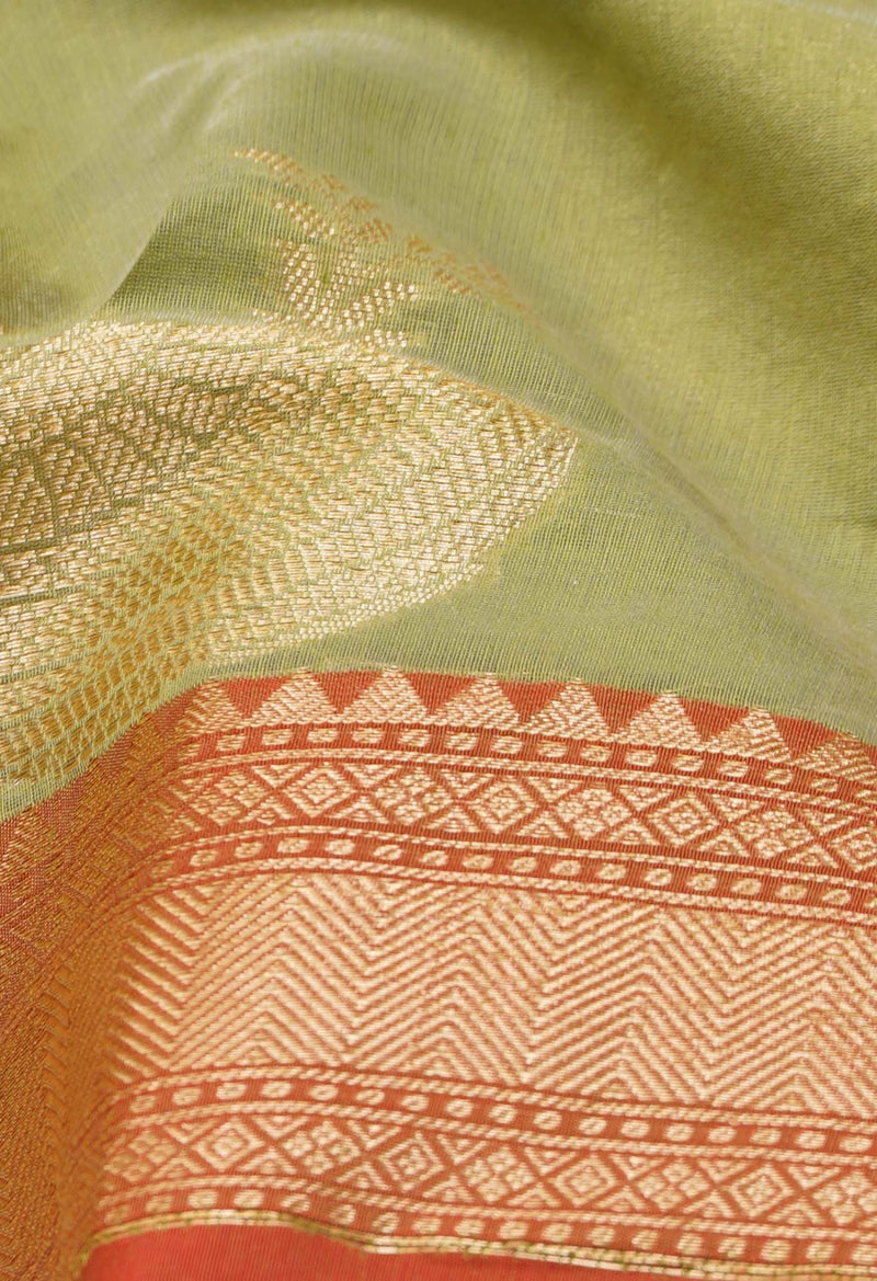 Online Shopping for Grey  Fancy Chanderi Sico Saree with Weaving from Madhya Pradesh at Unnatisilks.com India
