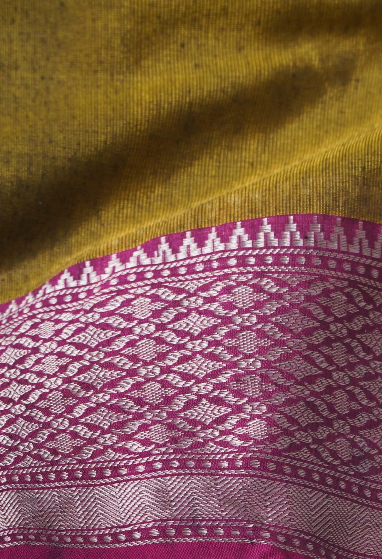 Online Shopping for Orange  Fancy Chanderi Sico Saree with Weaving from Madhya Pradesh at Unnatisilks.com India
