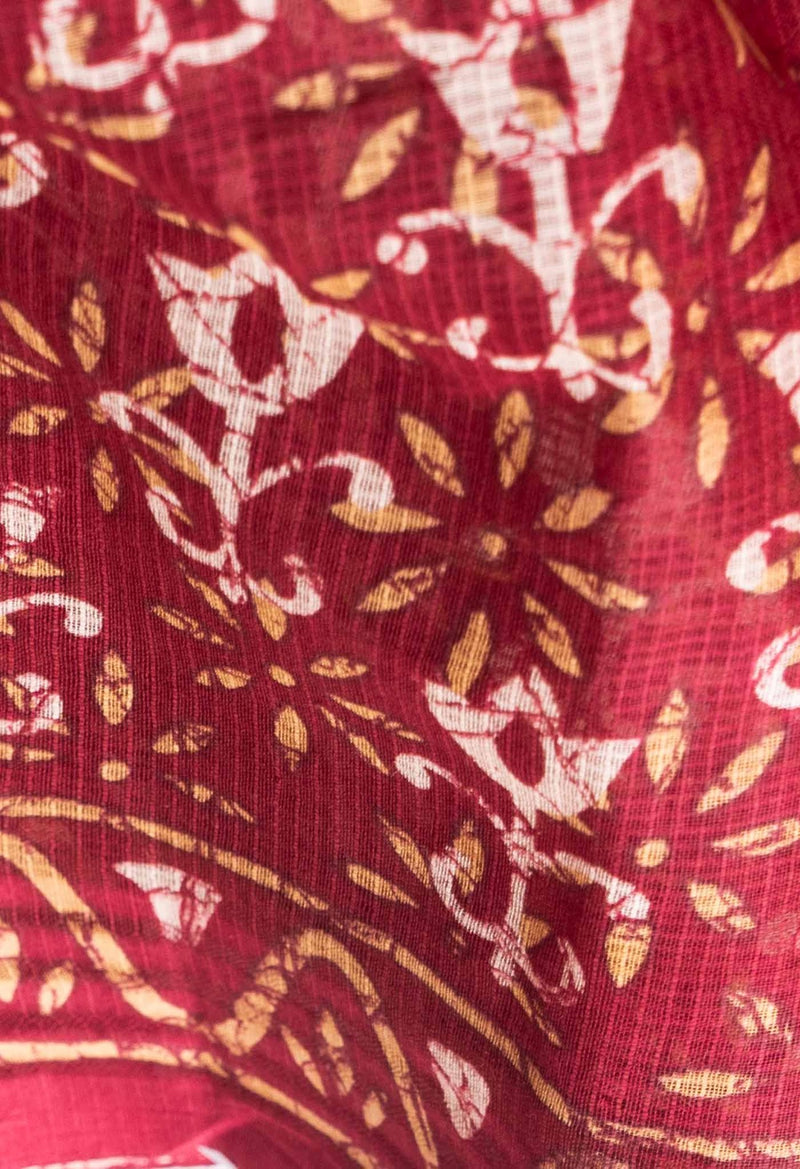 Online Shopping for Pink Pure Kota With Graffiti Prints Cotton Saree with Fancy/Ethnic Prints from Rajasthan at Unnatisilks.com India
