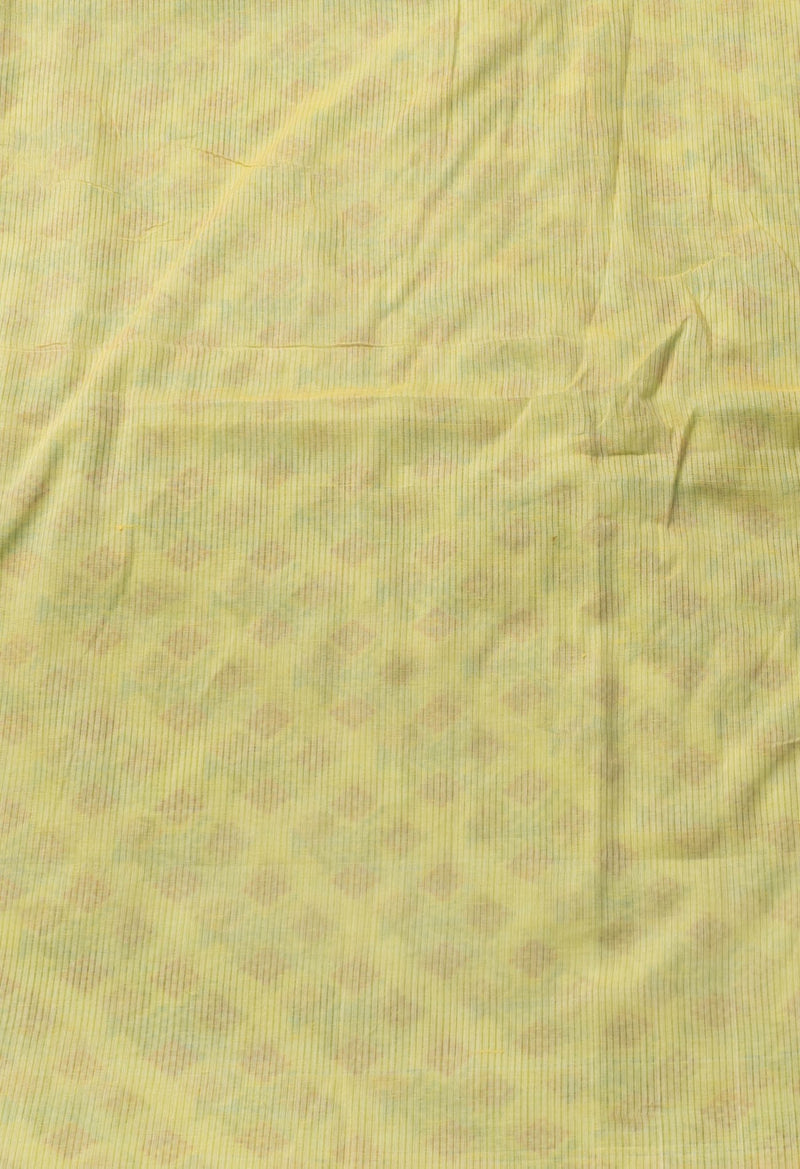 Online Shopping for Green Pure Hand Block Printed Cotton Saree with Hand Block Prints from Andhra Pradesh at Unnatisilks.com India
