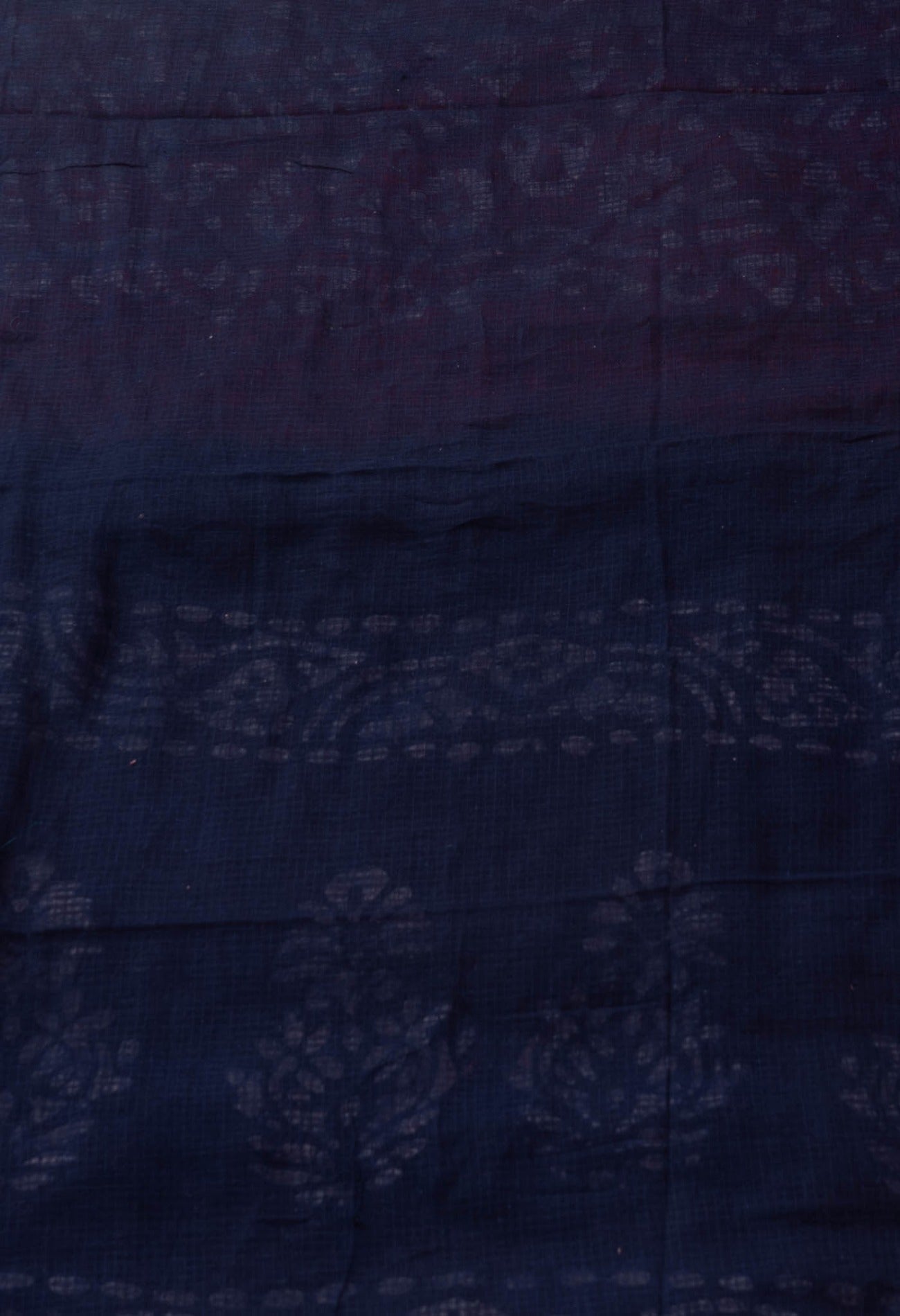 Online Shopping for Pink Navy Blue Pure Batik Kota Cotton Saree with Batik from Rajasthan at Unnatisilks.com India
