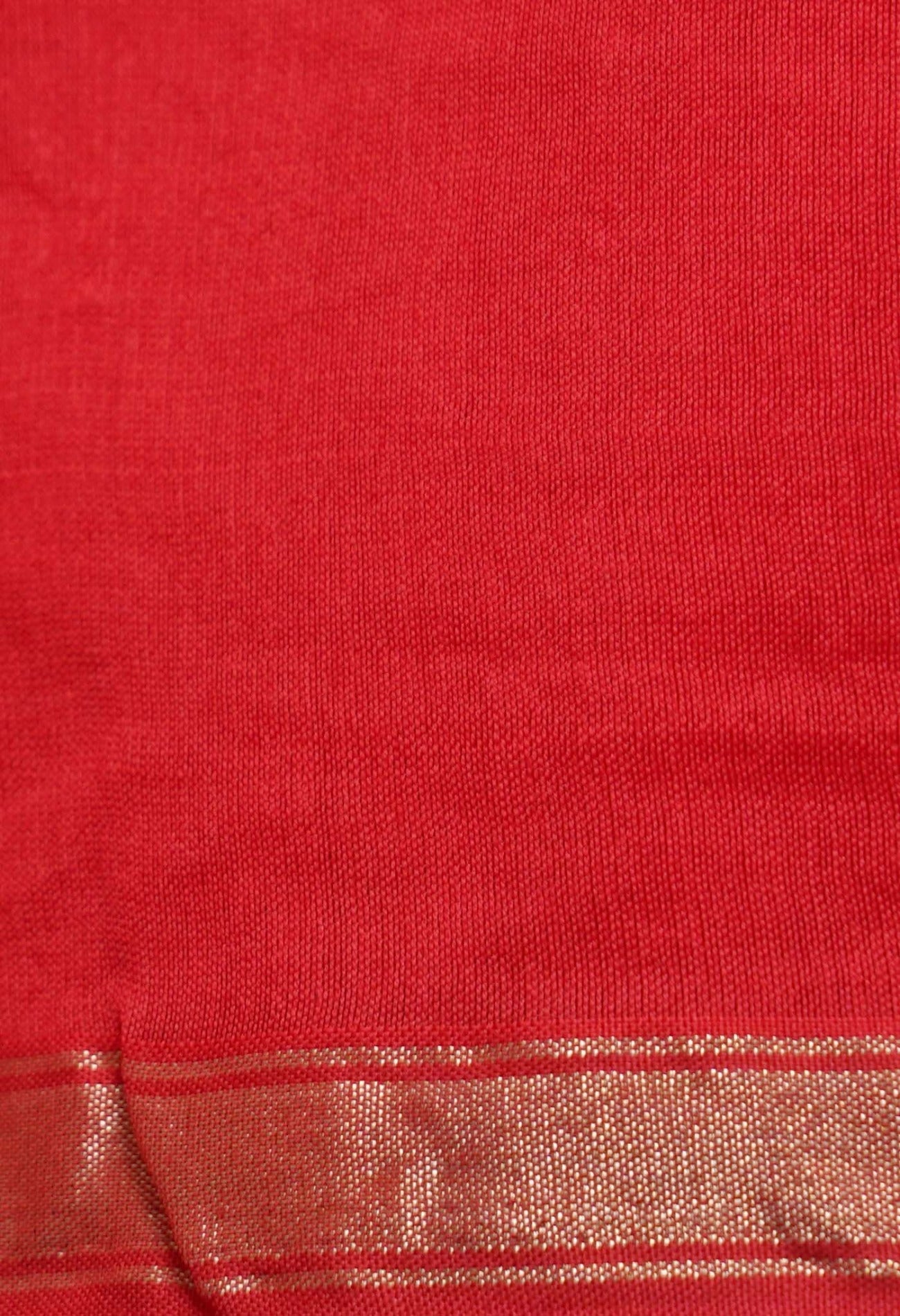 Online Shopping for Red Pure Chanderi Sico Saree with Weaving from Madhya Pradesh at Unnatisilks.com India
