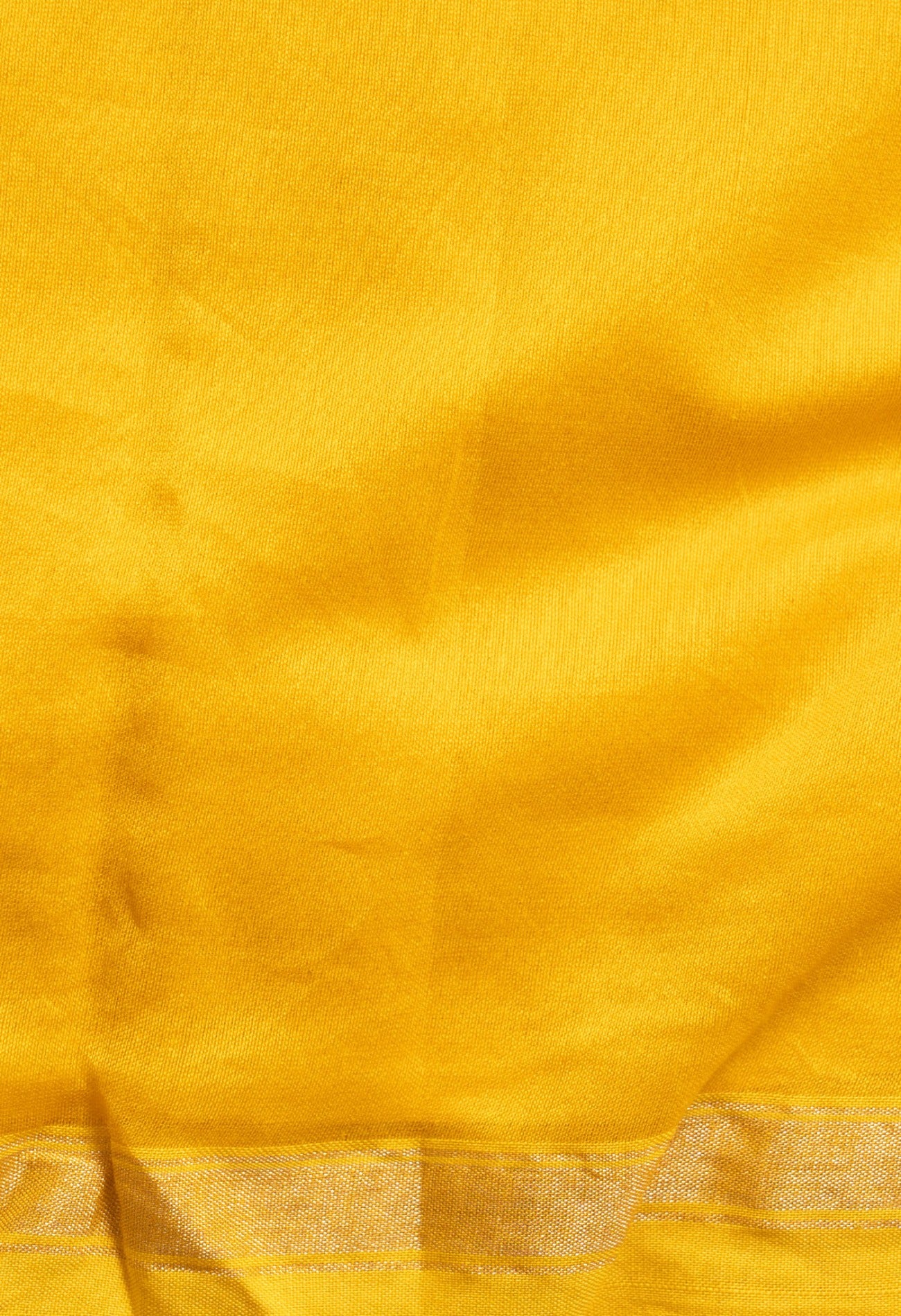 Online Shopping for Yellow Pure Chanderi Sico Saree with Weaving from Madhya Pradesh at Unnatisilks.com India
