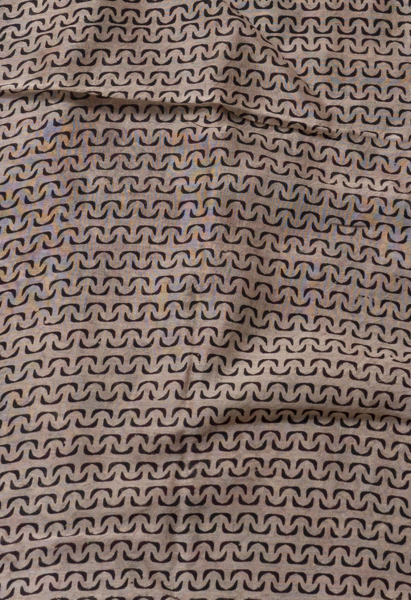 Online Shopping for Cream  Kalamkari Chanderi  Sico Saree with Kalamkari from Madhya Pradesh at Unnatisilks.com India
