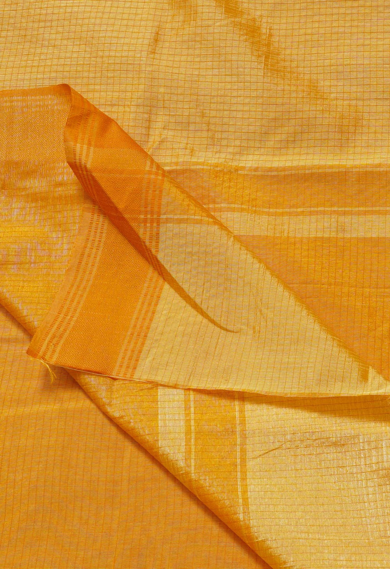Yellow  Mysore Sico Saree-UNM63314