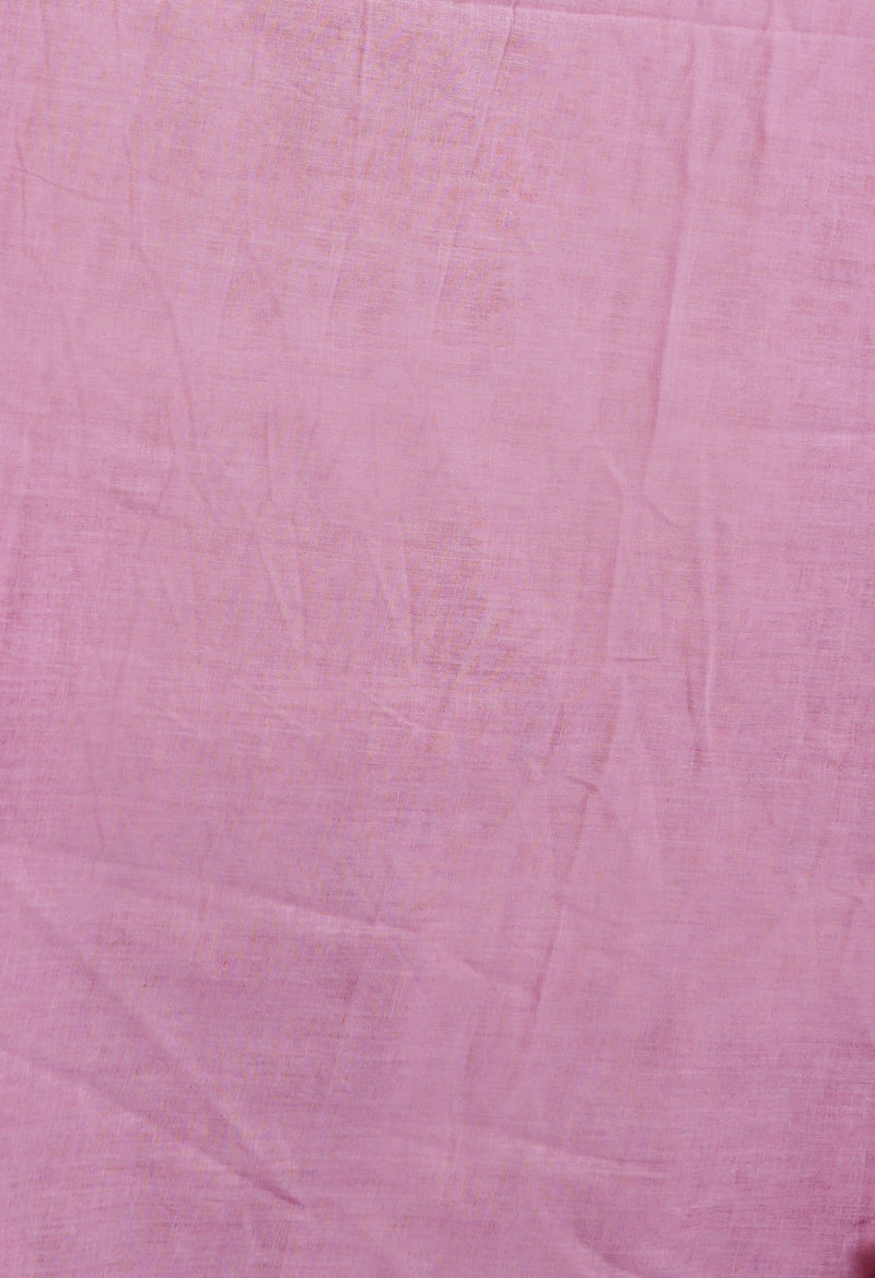 Online Shopping for Pink Pure Block Printed Mulmul Cotton Saree with Hand Block Prints from Rajasthan at Unnatisilks.com India
