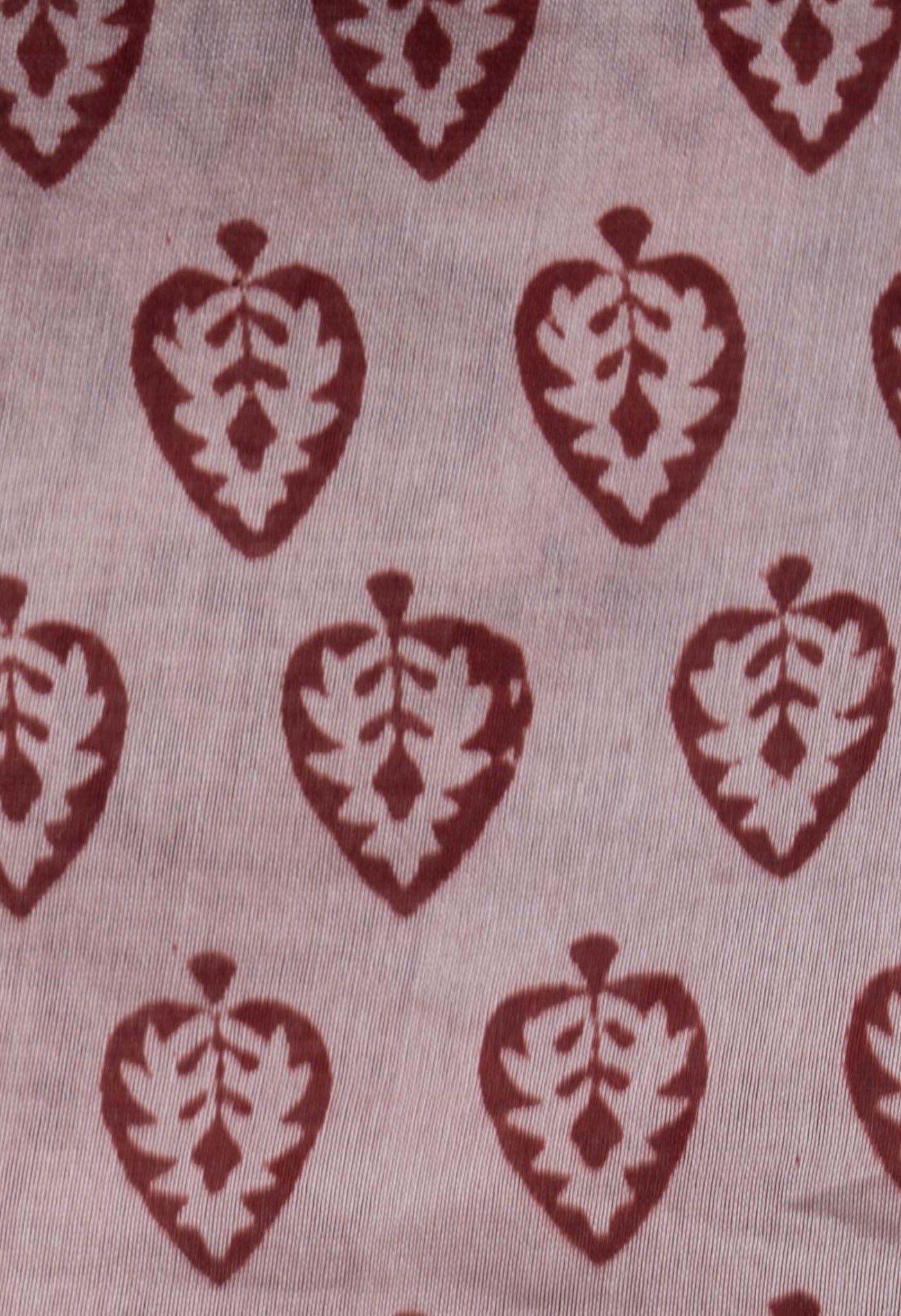 Online Shopping for CreamRed Pure Bagh Chanderi Cotton Saree with Bagh from Madhya Pradesh at Unnatisilks.com India
