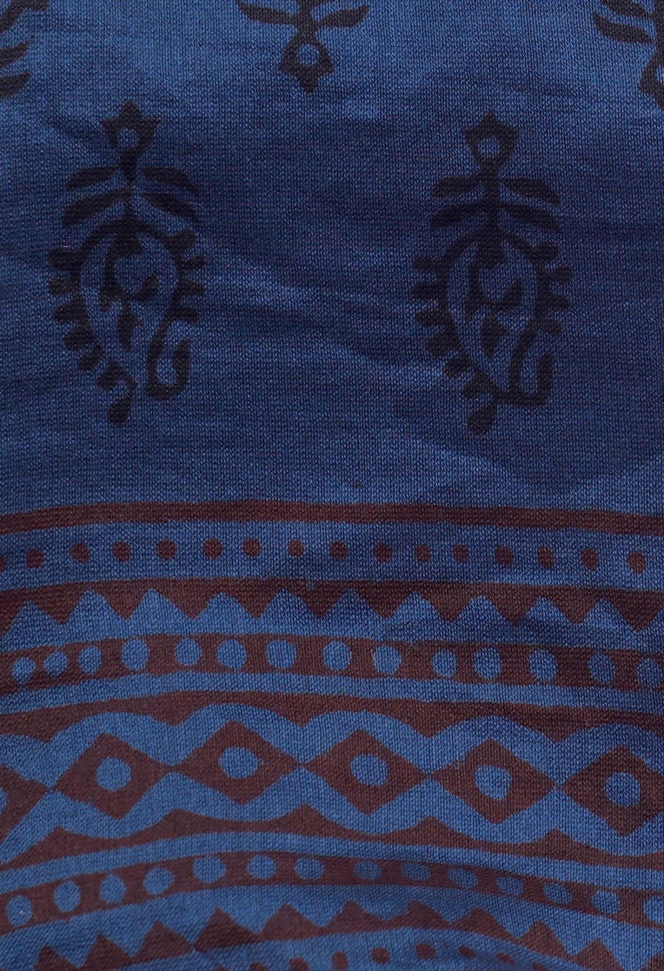 Online Shopping for Blue Pure Bagh Chanderi Cotton Saree with Hand Block Prints from Tamil Nadu at Unnatisilks.com India
