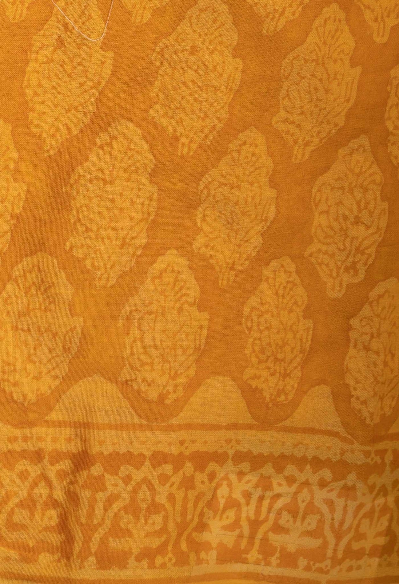 Yellow Pure Bagh venkatagiri Superfine Cotton Saree