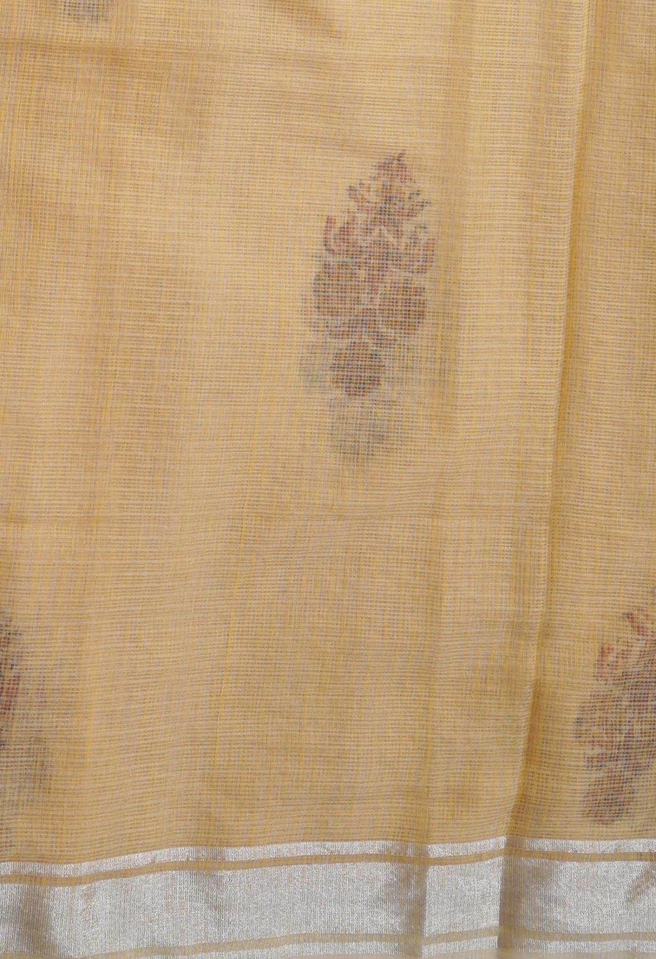 Online Shopping for Yellow Pure Block Printed Cotton Saree with Hand Block Prints from Rajasthan at Unnatisilks.com India
