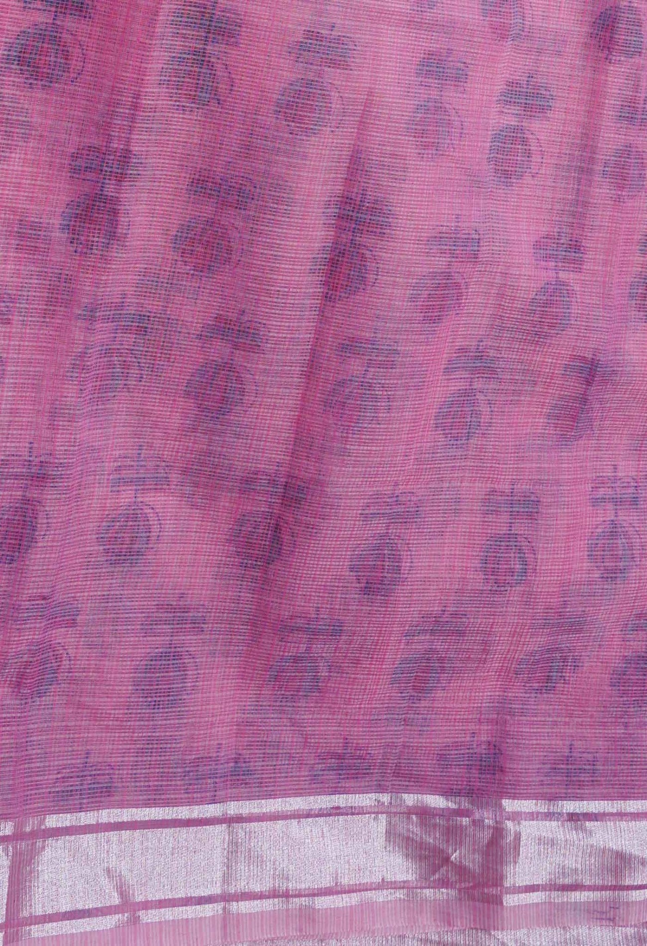 Online Shopping for Pink Pure Block Printed Cotton Saree with Hand Block Prints from Rajasthan at Unnatisilks.com India
