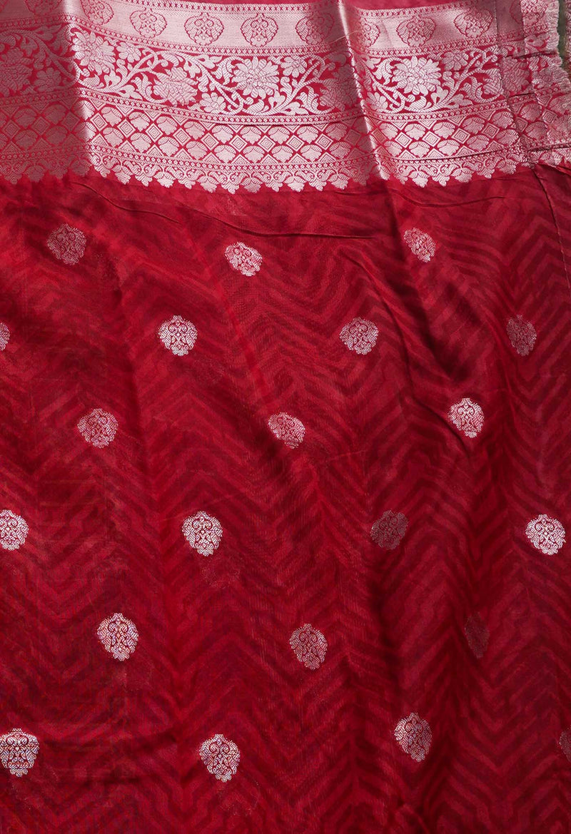 Multi  Ajrakh Maheshwari  Sico Saree