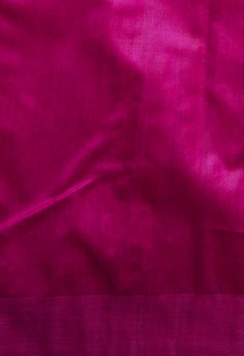 Blue Pure Ghicha Handloom Jute Saree