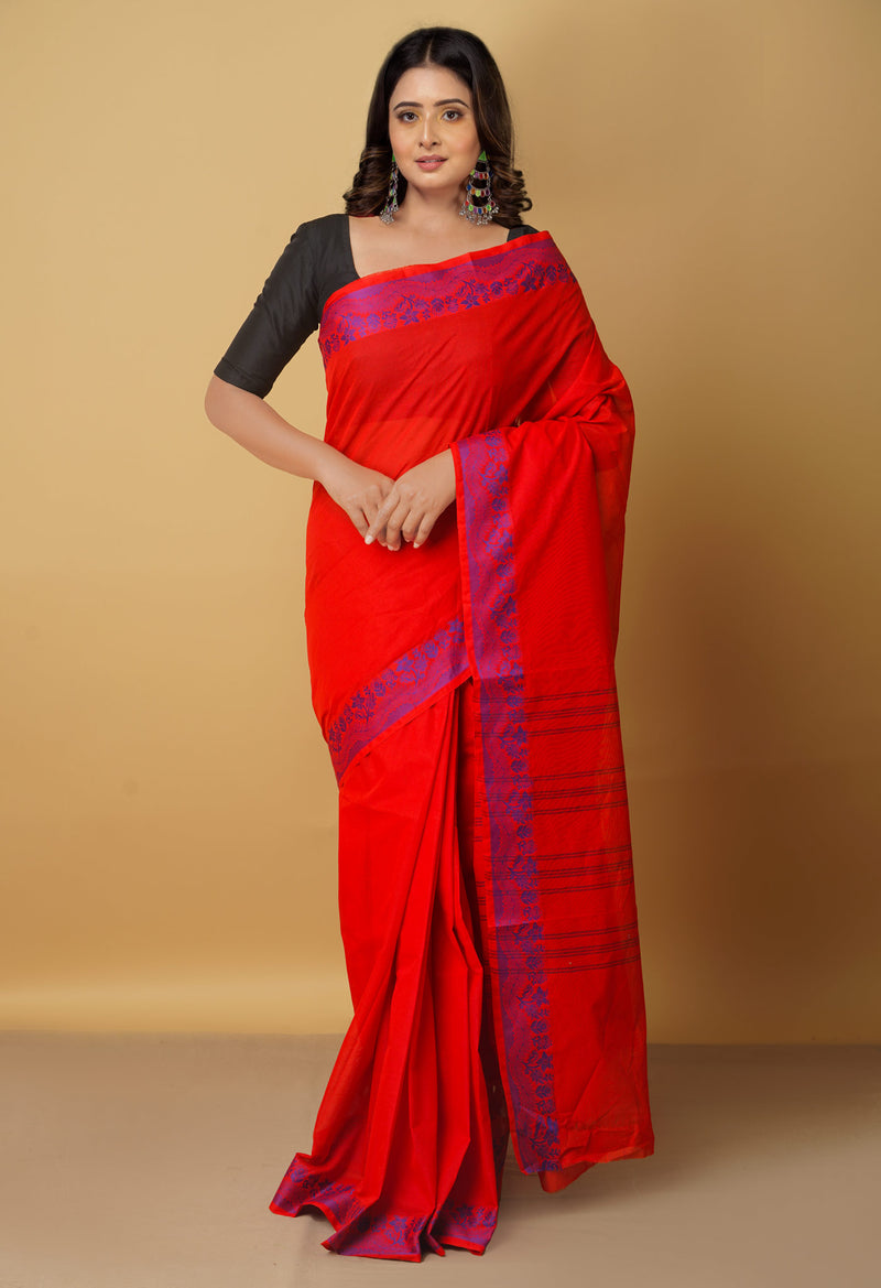 Online Shopping for Red Pure Pavani Venkatagiri Cotton Saree with Fancy prints from Andhra Pradesh at Unnatisilks.com India