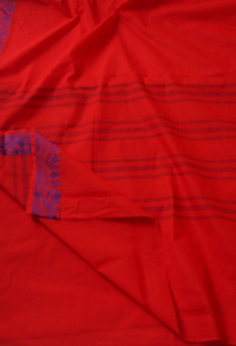 Online Shopping for Red Pure Pavani Venkatagiri Cotton Saree with Fancy prints from Andhra Pradesh at Unnatisilks.com India