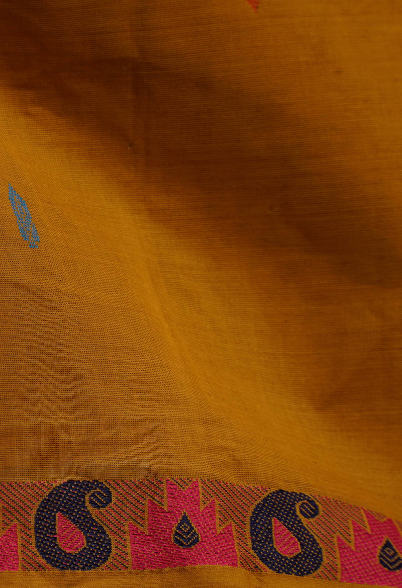 Brown Pure Pavani Venkatagiri Cotton Saree-UNM65695