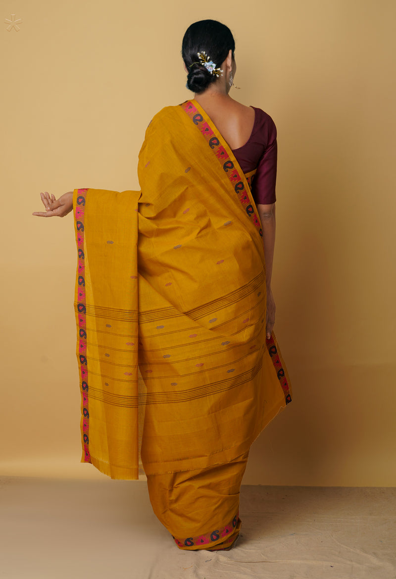 Brown Pure Pavani Venkatagiri Cotton Saree-UNM65696