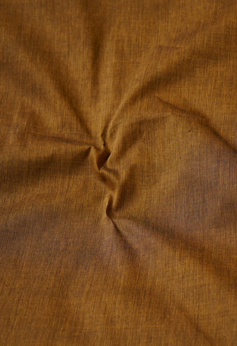 Brown Pure Pavani Handcrafted Kanchi Cotton Saree-UNM66008