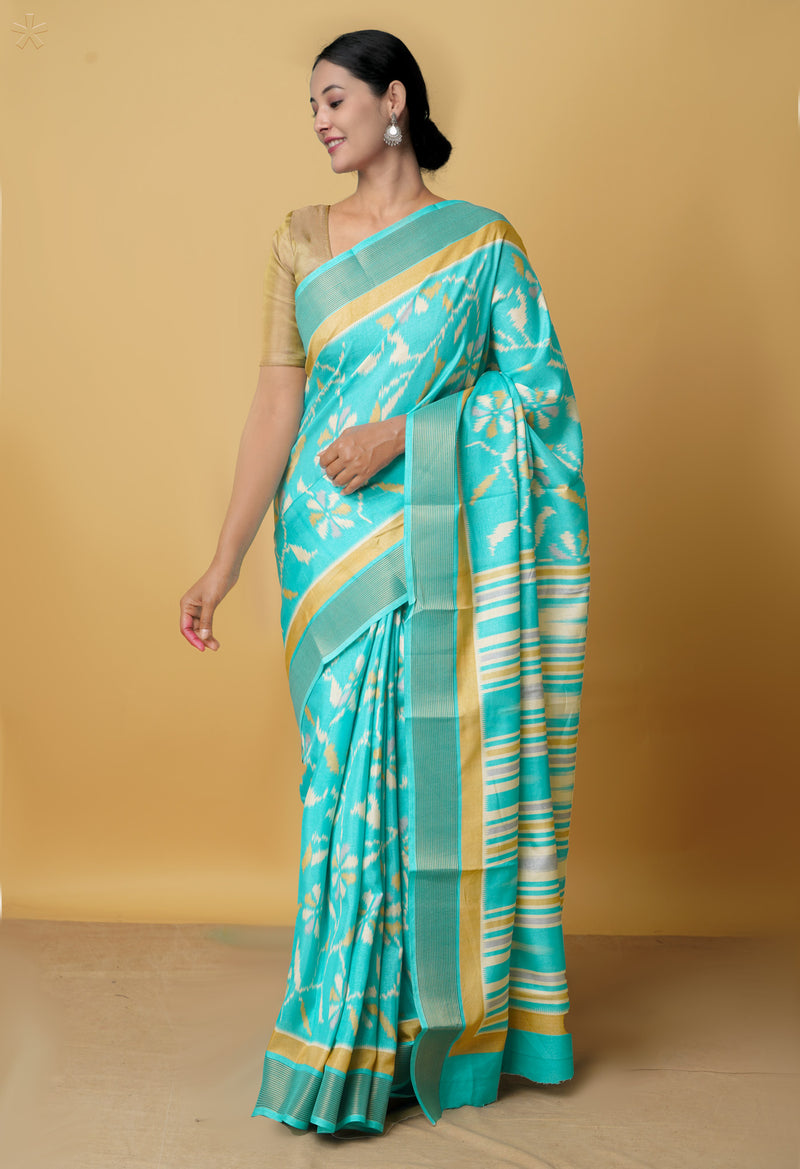 Blue  Fancy Art Silk Saree-UNM66383