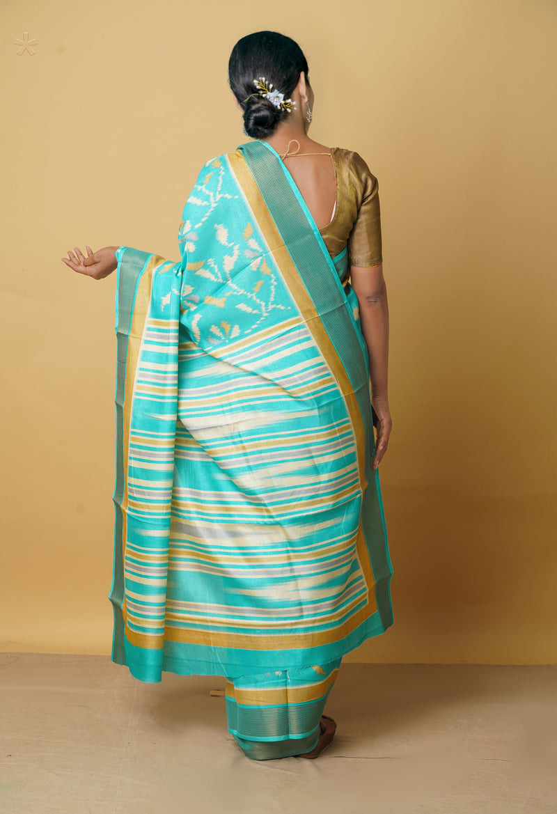 Blue  Fancy Art Silk Saree-UNM66383