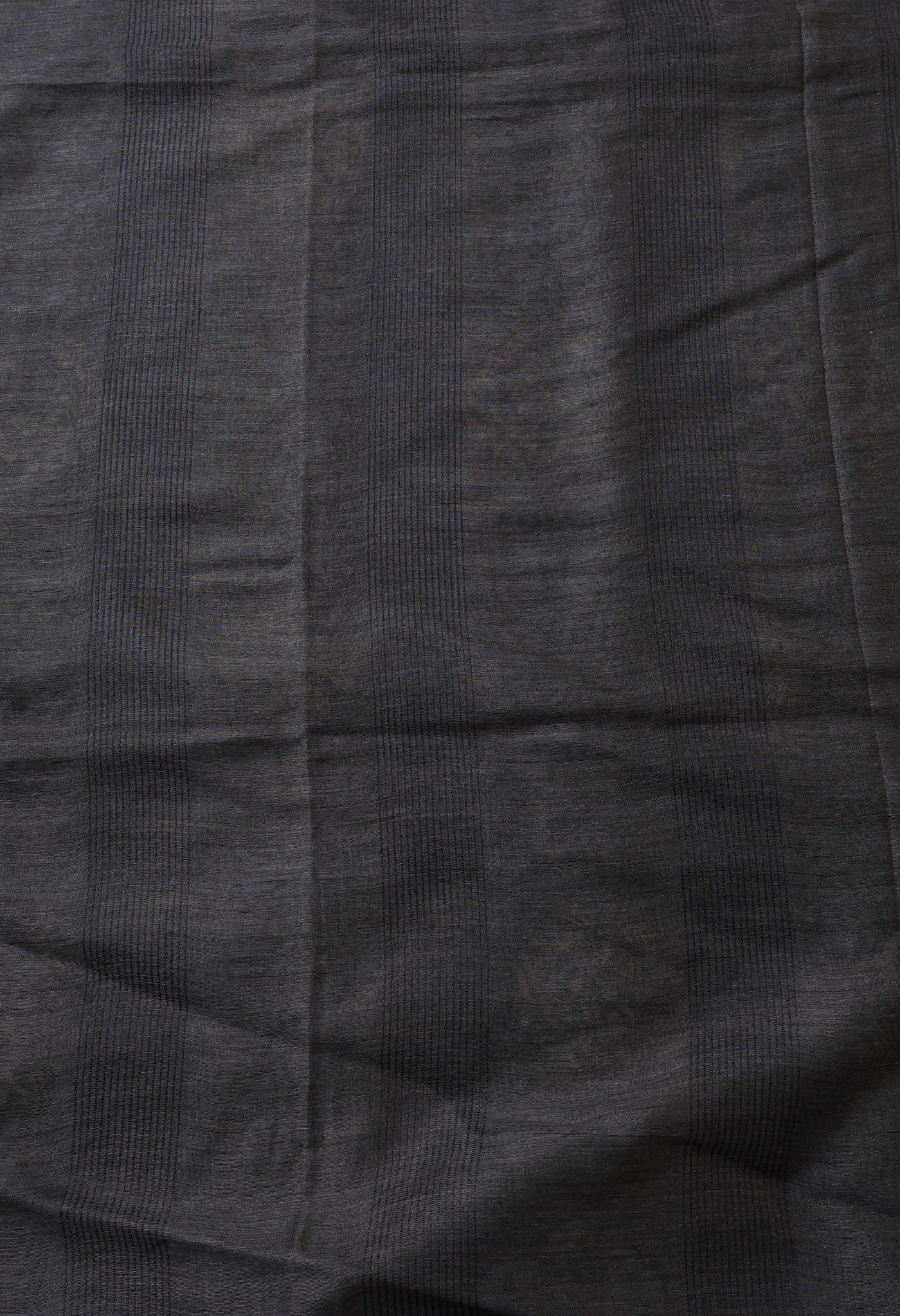 Blue-Grey Pure Batik Bhagalpuri Sico Saree-UNM66508
