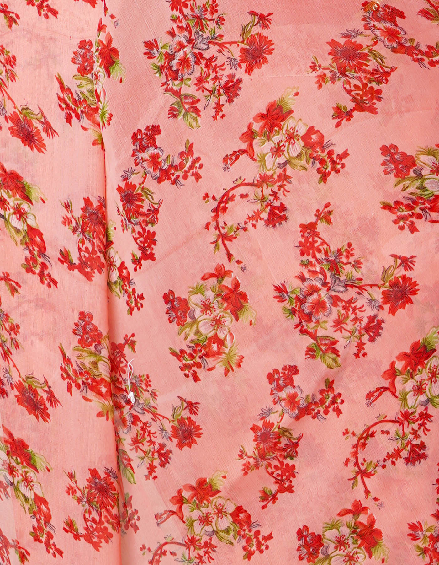Pink  Fancy Block Printed Georgette Saree-UNM66889