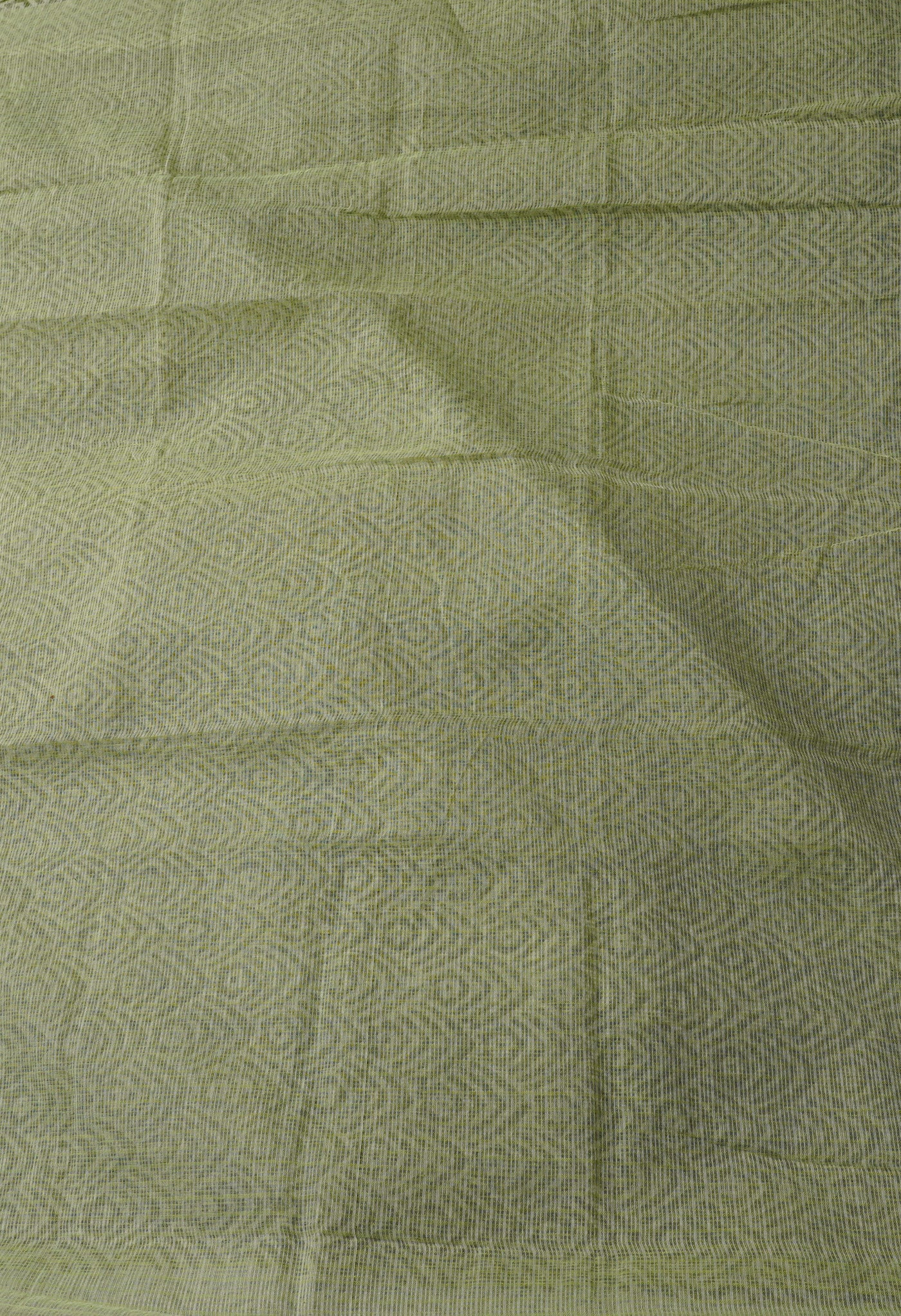 Green Pure Block Printed Kota Cotton Saree-UNM66949