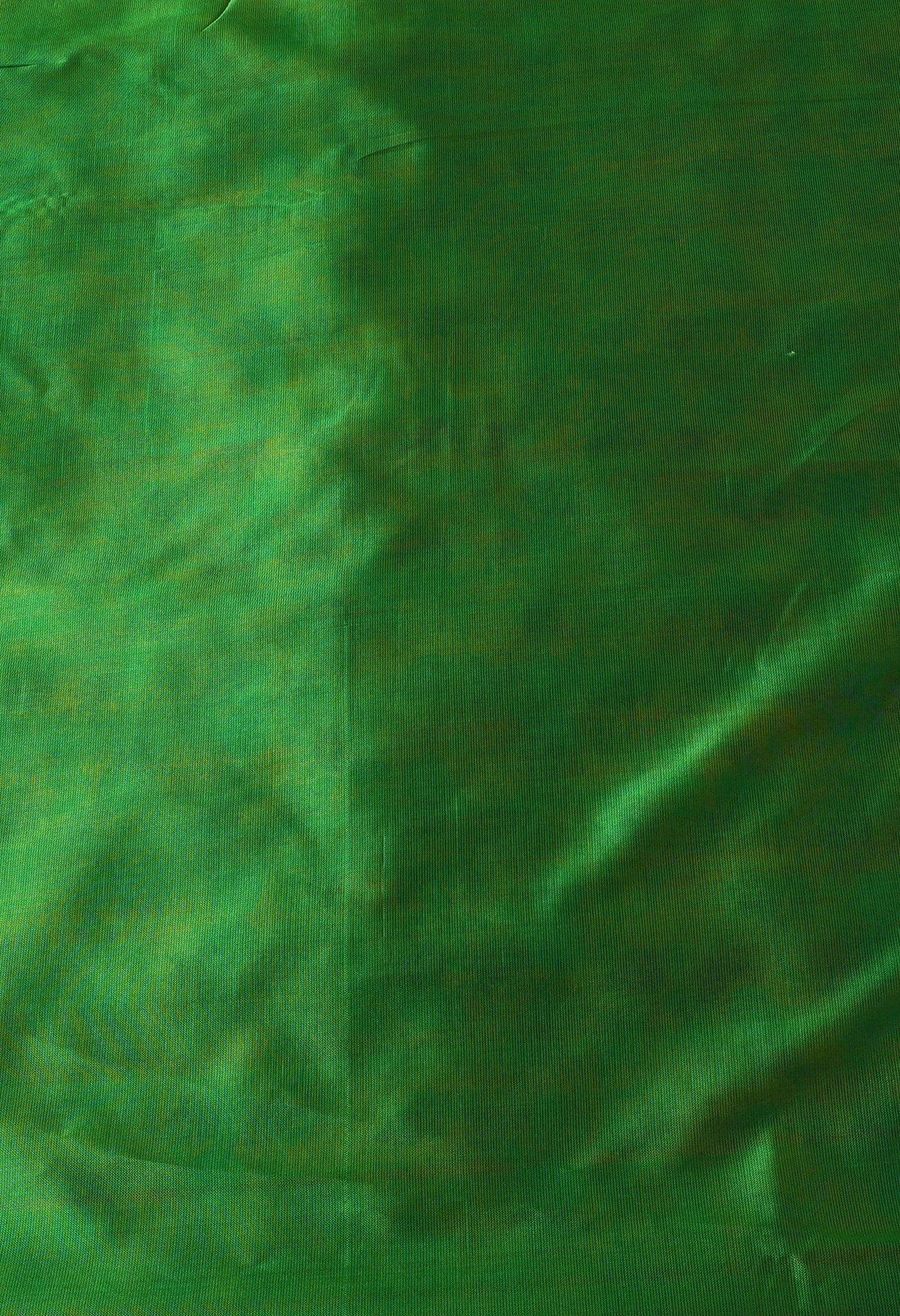 Yellow-Green  Fancy Block Printed  Art Silk  Saree-UNM67345