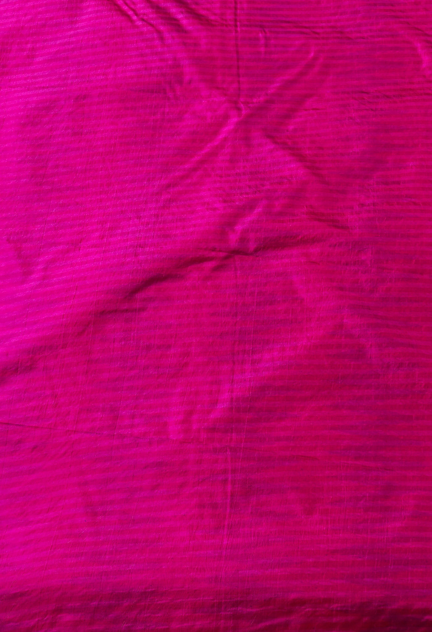 Pink-Green  Ikat Printed Soft Silk Saree-UNM67385