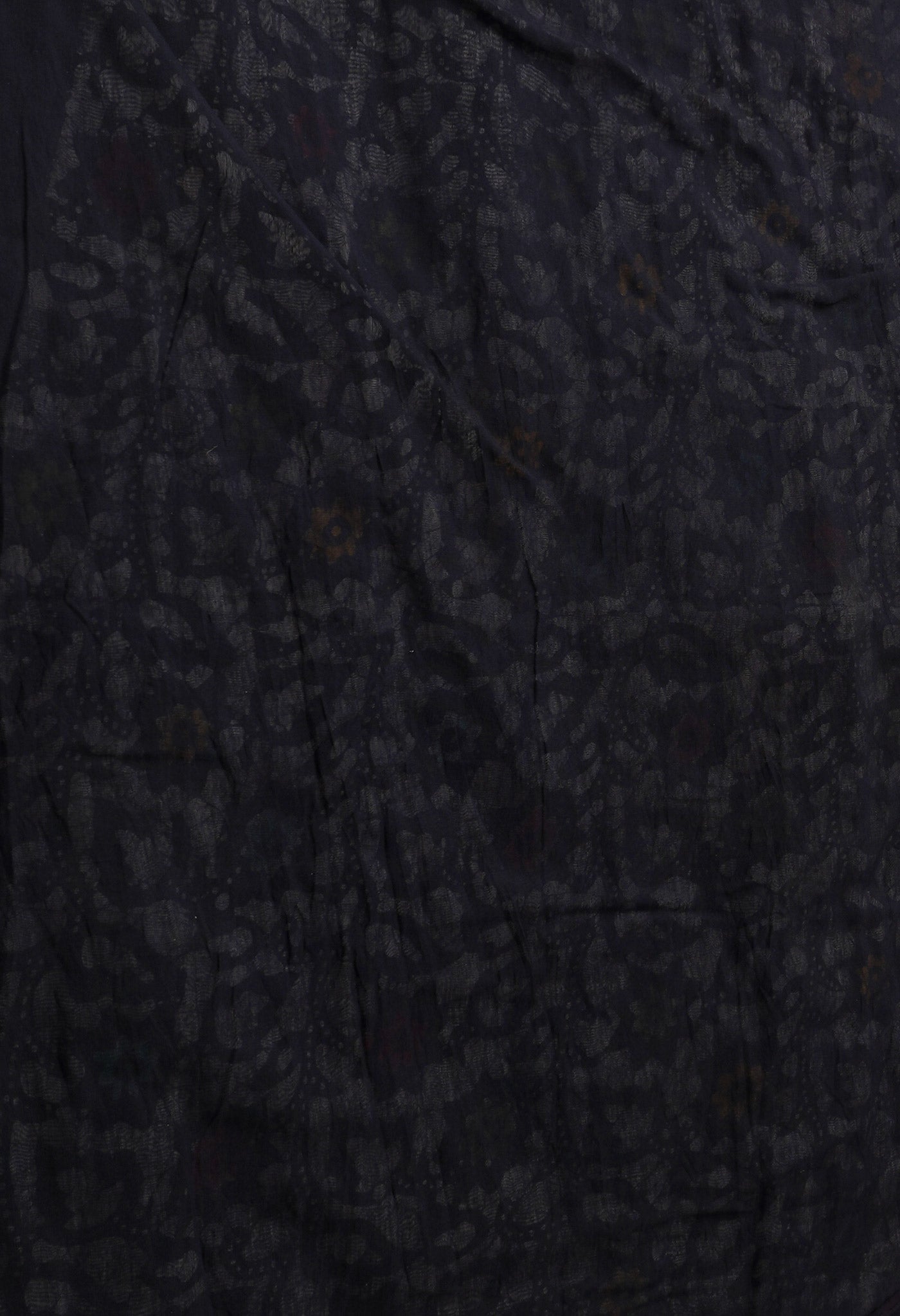 Black  Batik Chanderi  Sico Saree-UNM67508