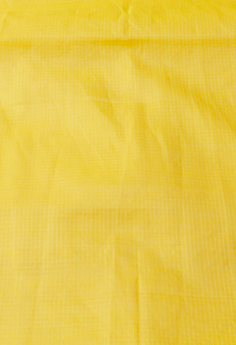 Yellow  Kota Banarasi  Silk Saree-UNM67589
