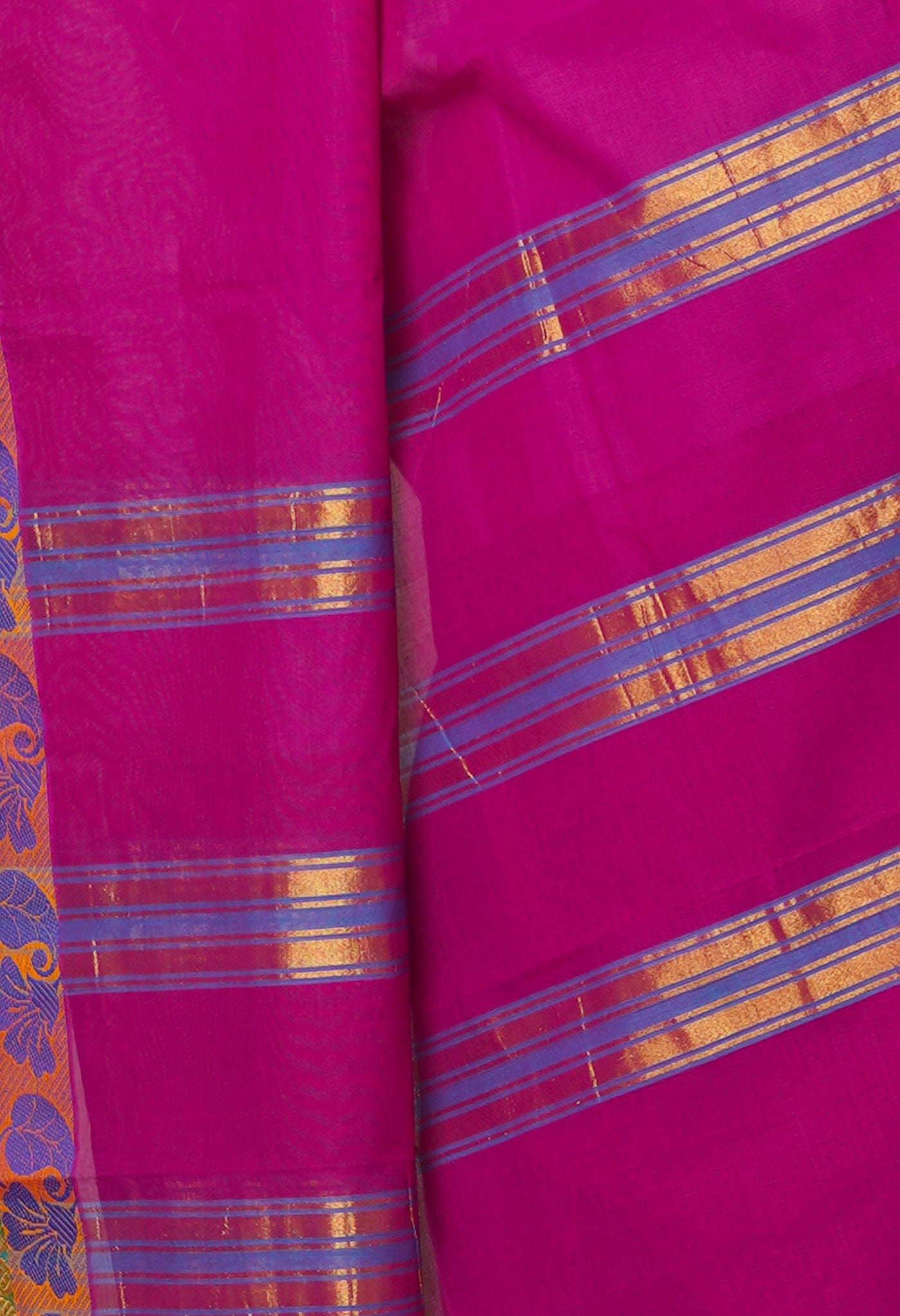 Online Shopping for Purple Pure Pavani Venkatagiri Cotton Saree-UNM67641 with Weaving from Andhra Pradesh at Unnatisilks.com India