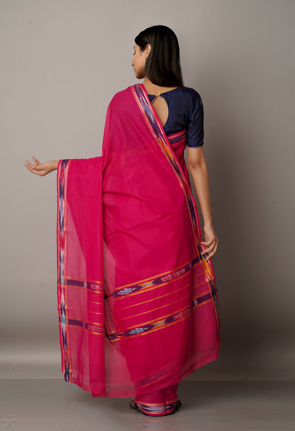 Pink Pure Pavani Venkatagiri Cotton Saree-UNM67644