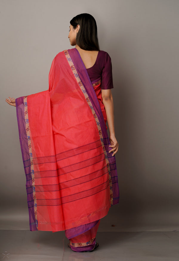 Pink Pure Pavani Venkatagiri Cotton Saree-UNM67656