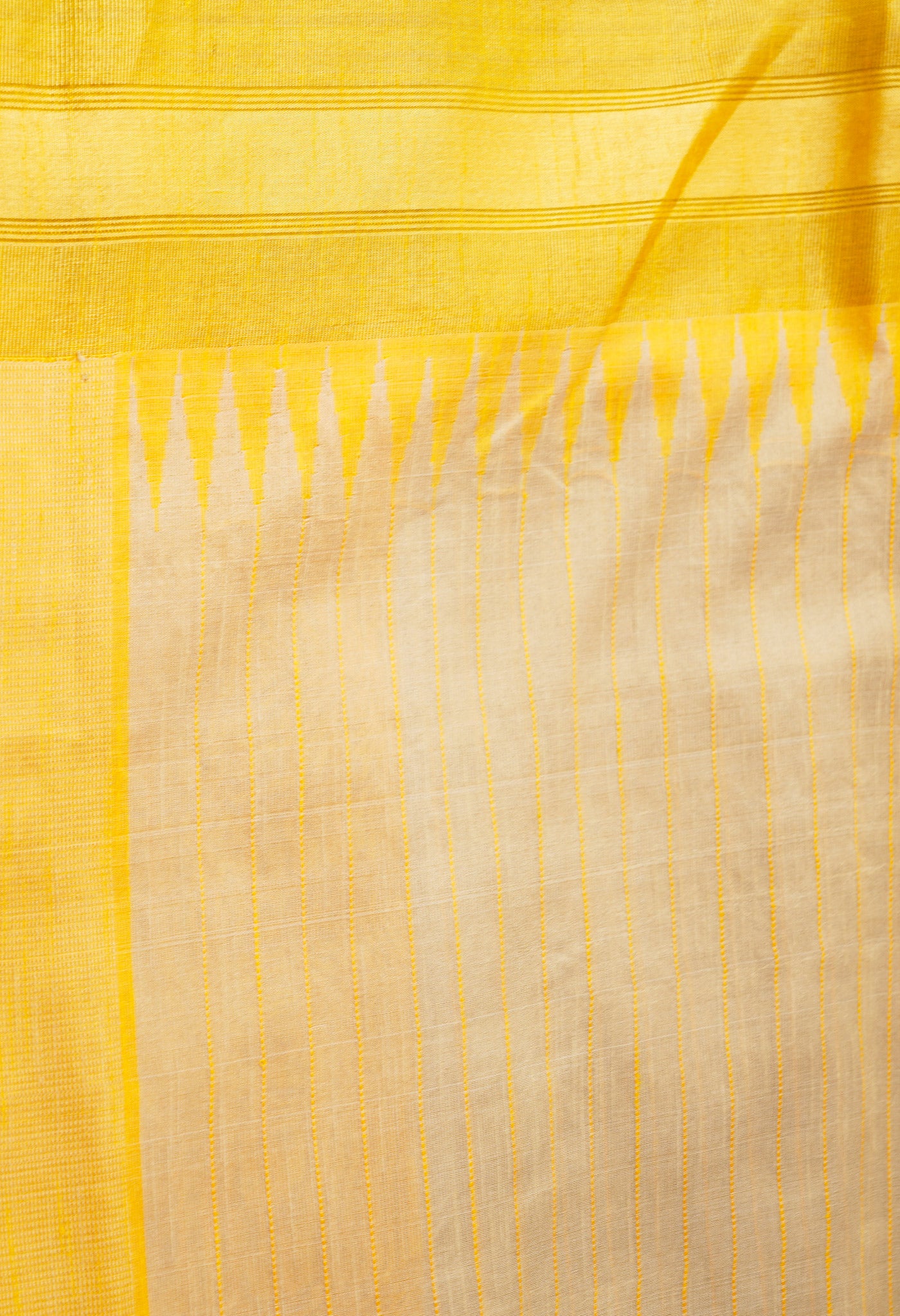 Cream  Dupion Silk Saree-UNM67795