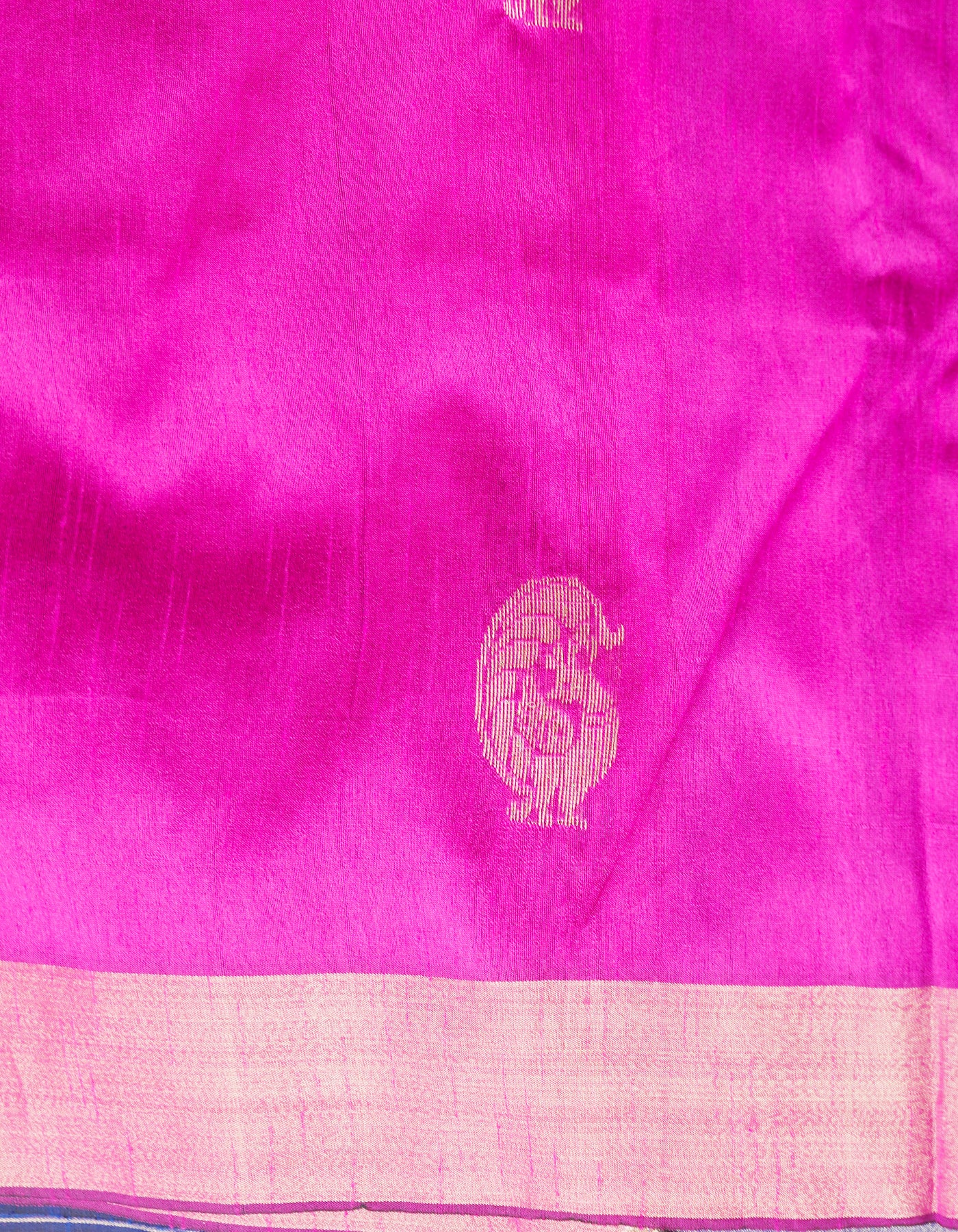 Pink  Dupion Silk Saree-UNM67844