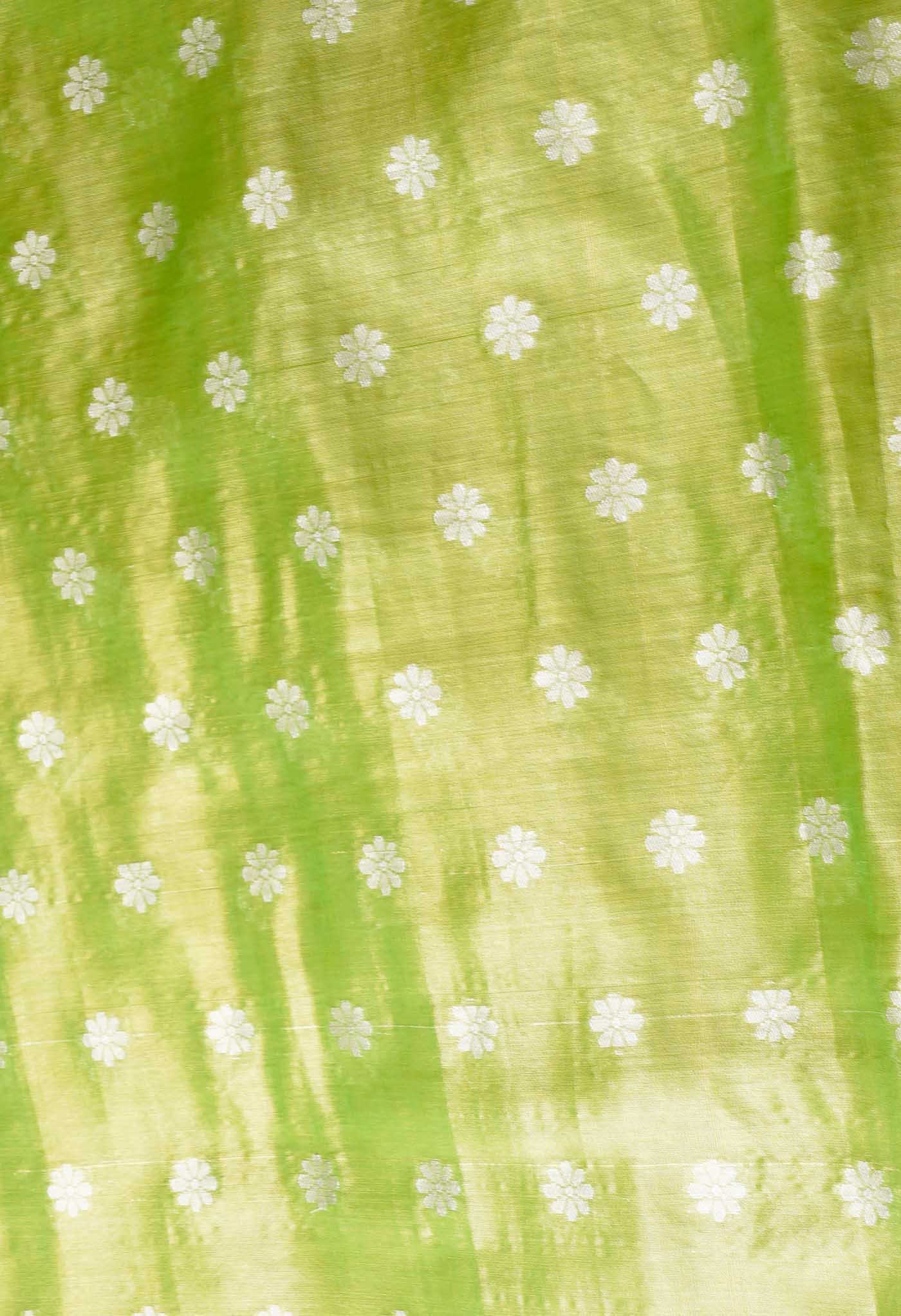 Green  Fancy Banarasi Silk Saree-UNM67932
