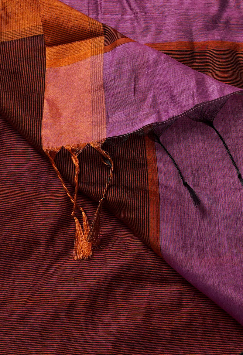 Pink  Chanderi Sico Saree-UNM68085