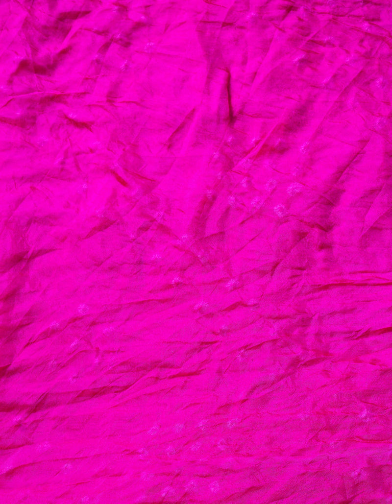 Pink  Bandhani Soft Silk Saree-UNM68421
