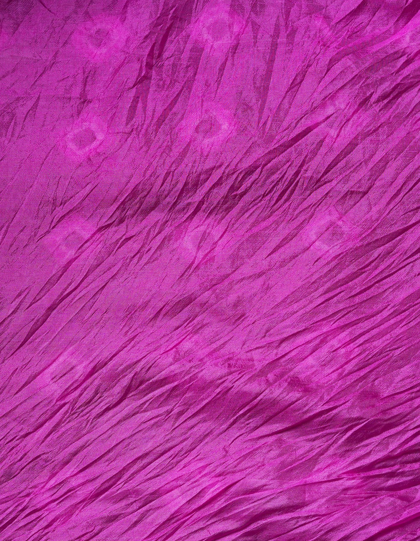 Purple  Bandhani Soft Silk Saree-UNM68437