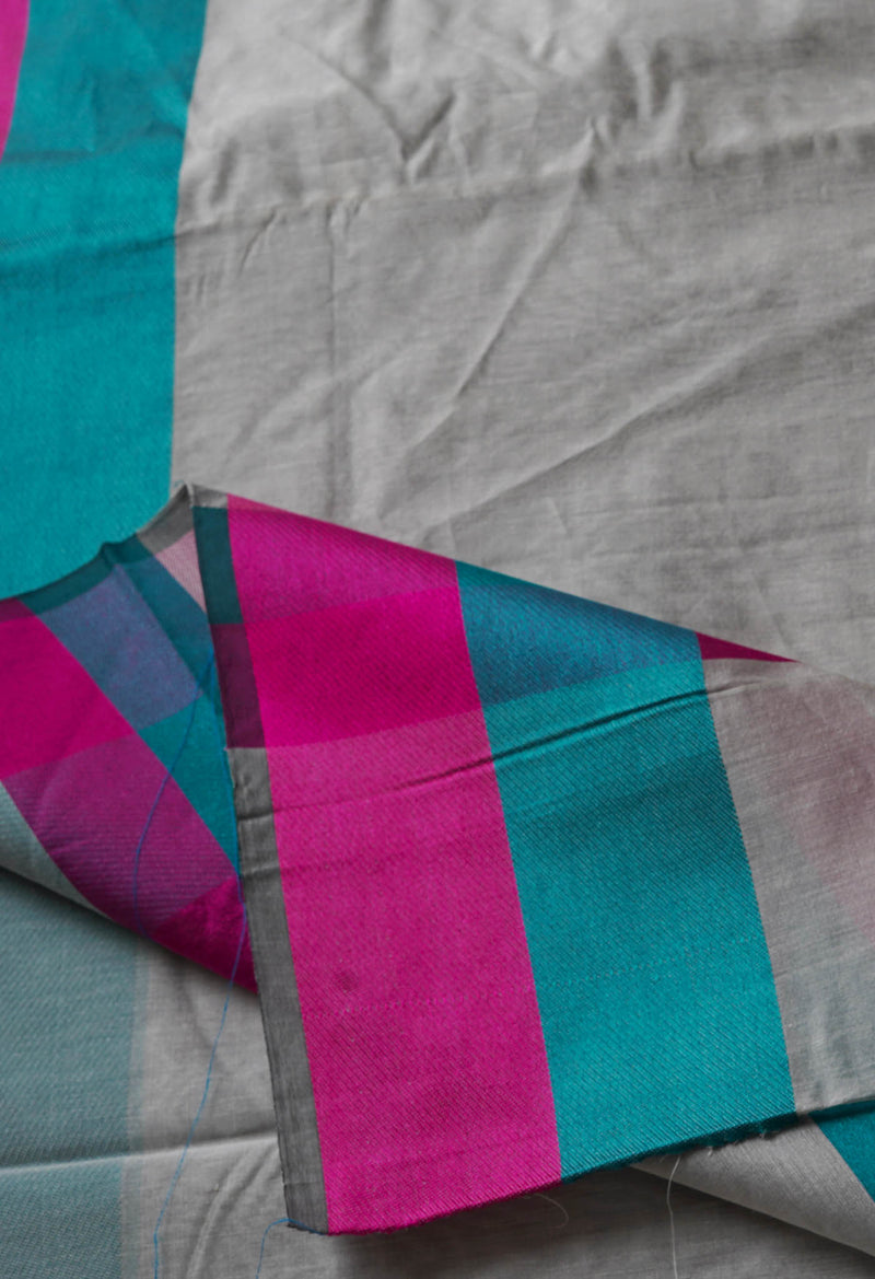 Grey  Bangalore Sico Saree-UNM68507
