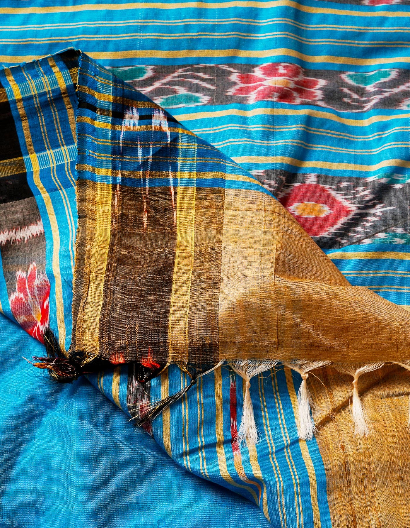 Pale Brown Pure Handloom Ghicha Tussar Silk Saree-UNM68677
