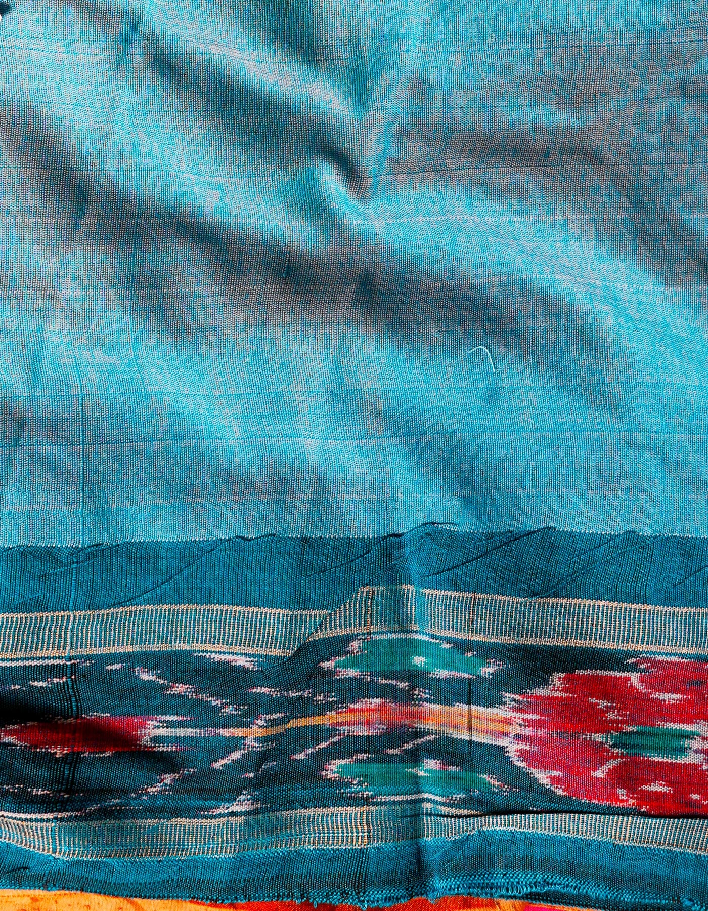 Pale Brown Pure Handloom Ghicha Tussar Silk Saree-UNM68677