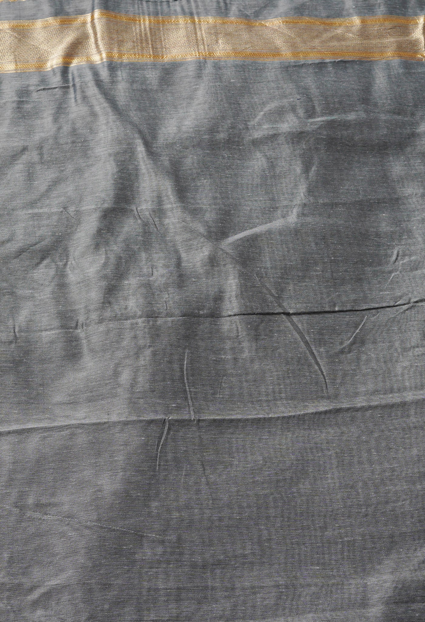 Grey Fancy Banarasi Silk Saree