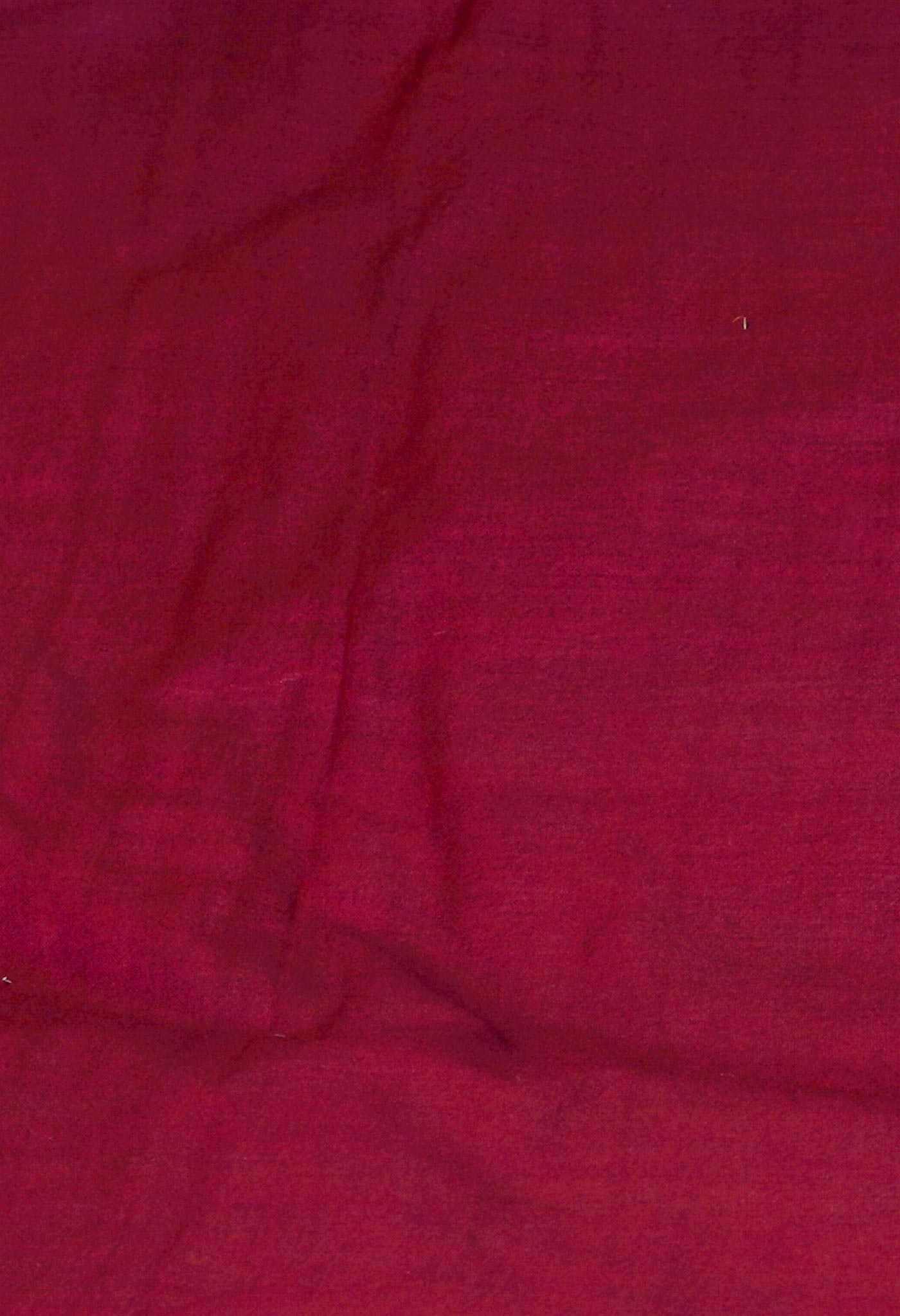 Maroon Pure  Batik Chanderi Silk Saree-UNM69139